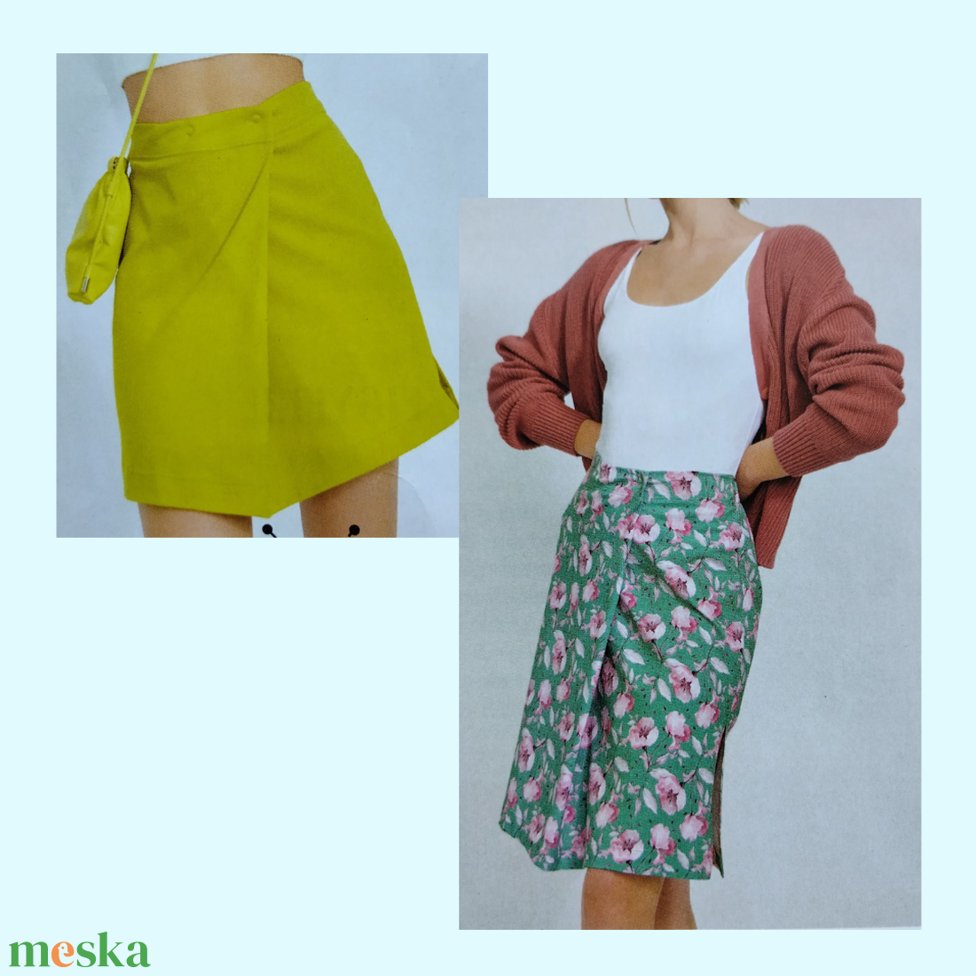 Szoknya - PDF szabásminta - diy (csináld magad) - szabásminta, útmutató - szabásminta - Meska.hu Szoknya - PDF szabásminta - diy (csináld magad) - szabásminta, útmutató - szabásminta - Meska.hu