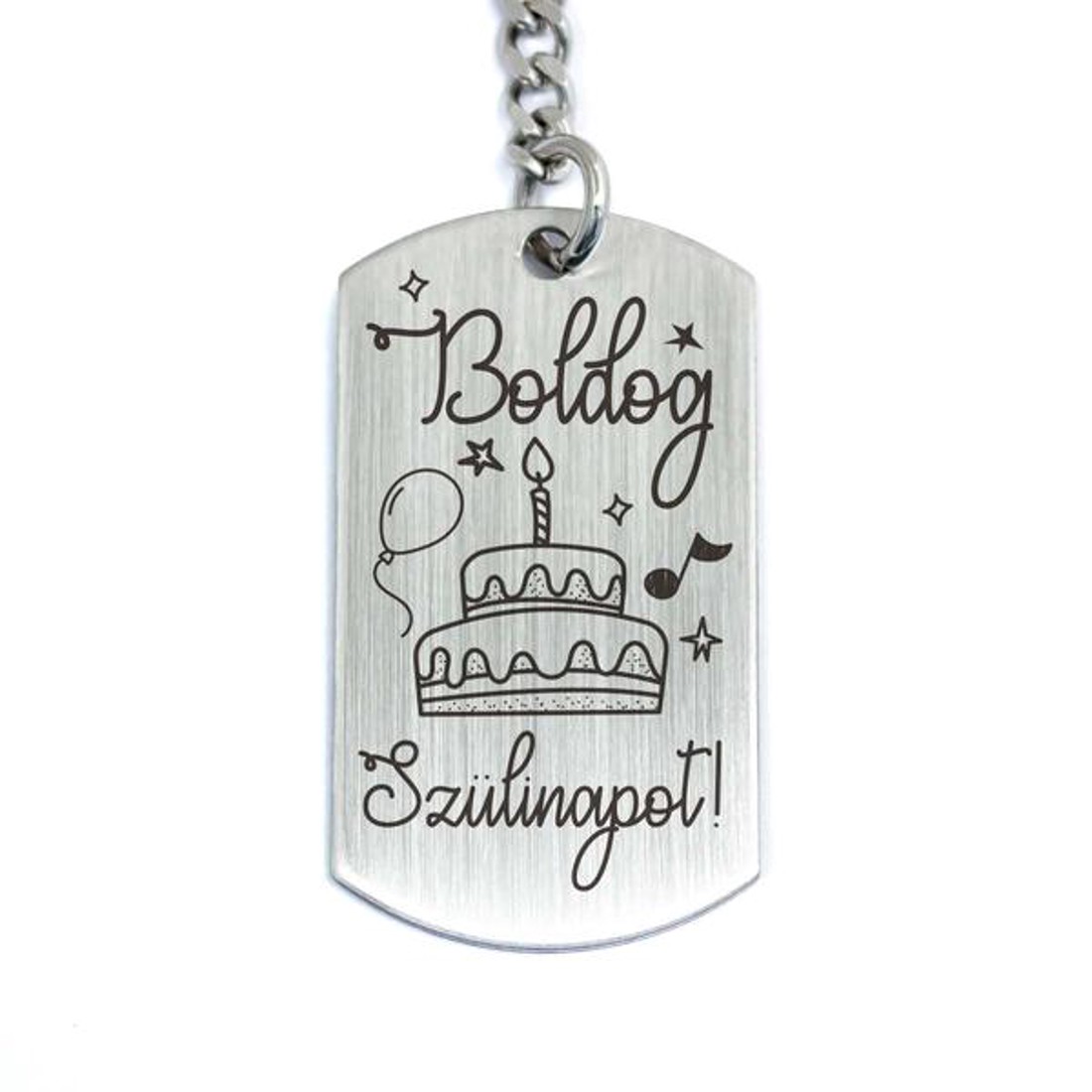 Boldog szülinapot acél medálos kulcstartó - táska & tok - kulcstartó & táskadísz - kulcstartó - Meska.hu Boldog szülinapot acél medálos kulcstartó - táska & tok - kulcstartó & táskadísz - kulcstartó - Meska.hu