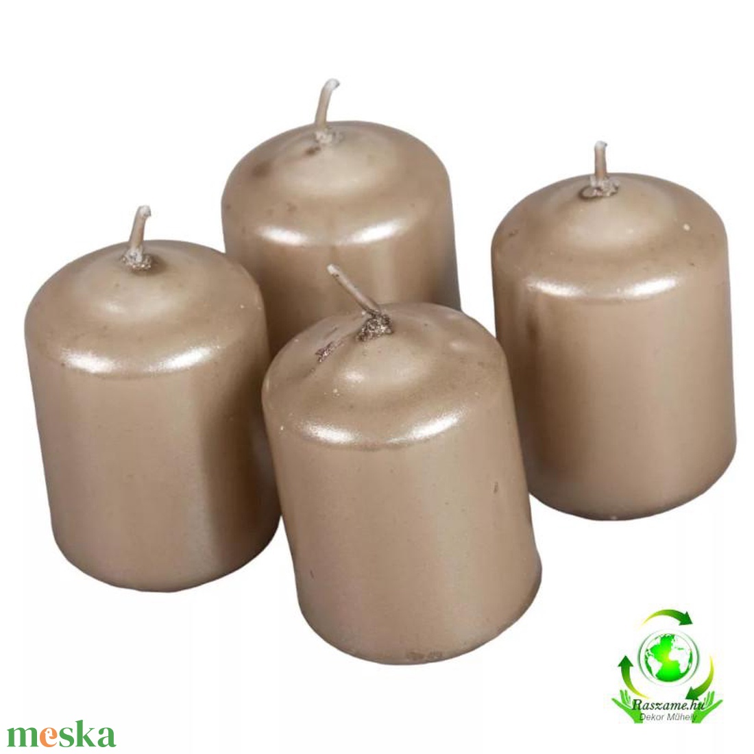 Metál adventi gyertya szett 40x60mm - homok - kellékek & szerszámok - dekorációs kellékek - dekorációs gyertya - Meska.hu Metál adventi gyertya szett 40x60mm - homok - kellékek & szerszámok - dekorációs kellékek - dekorációs gyertya - Meska.hu