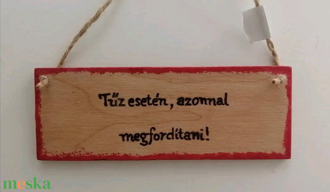 Vicces tábla - otthon & életmód - dekoráció - kép & falikép - táblakép - Meska.hu