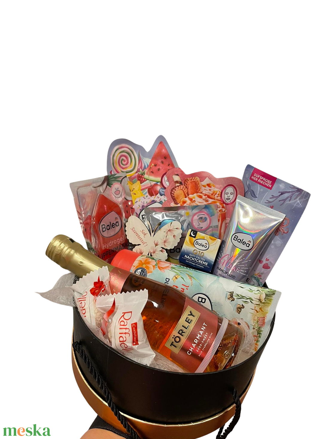 Csajos kényeztető Balea box - szépségápolás - arcápolás - alvómaszk, szemmaszk - Meska.hu