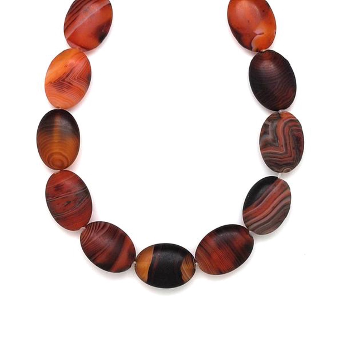 Achát matt sávos ovál 13x8x7mm ékszerkészítő alapanyag (füzér) - kellékek & szerszámok - ásvány alapanyag - ásványfüzér - Meska.hu Achát matt sávos ovál 13x8x7mm ékszerkészítő alapanyag (füzér) - kellékek & szerszámok - ásvány alapanyag - ásványfüzér - Meska.hu