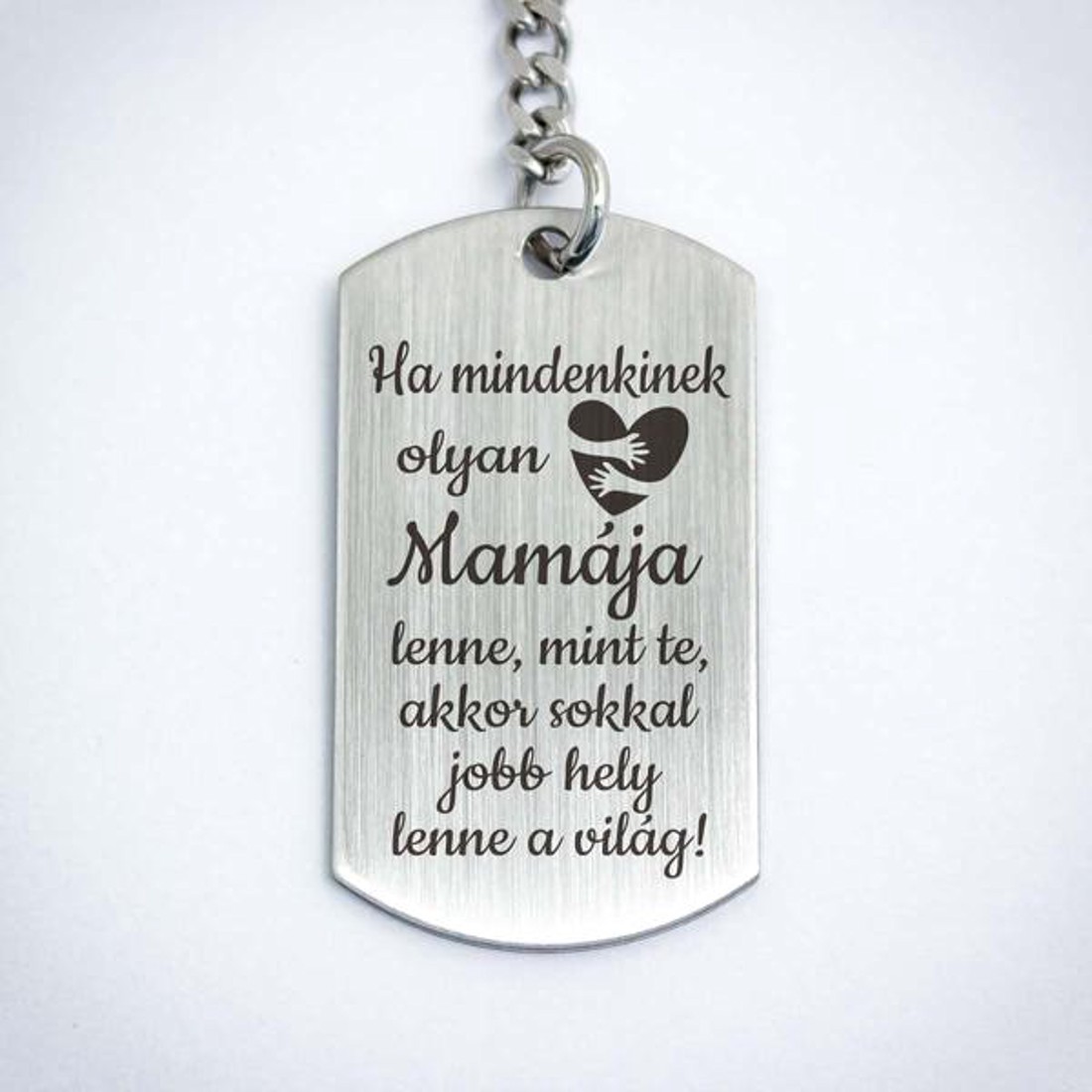 Olyan Mamája lenne acél medálos kulcstartó - táska & tok - kulcstartó & táskadísz - kulcstartó - Meska.hu Olyan Mamája lenne acél medálos kulcstartó - táska & tok - kulcstartó & táskadísz - kulcstartó - Meska.hu
