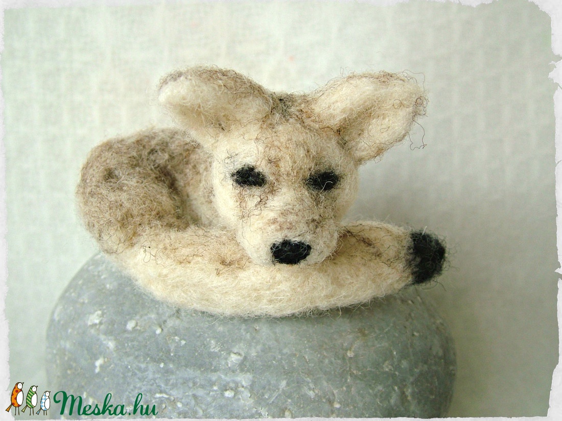 Fennec Fox / Sivatagi róka - játék & sport - plüssállat & játékfigura - róka - Meska.hu