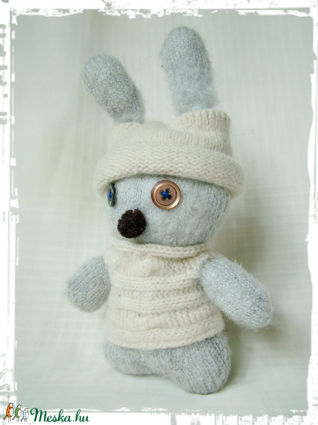 Bikfic - újrahasznos vagány nyuszi - 100% recycled - játék & gyerek - plüssállat & játékfigura - nyuszi - Meska.hu Bikfic - újrahasznos vagány nyuszi - 100% recycled - játék & gyerek - plüssállat & játékfigura - nyuszi - Meska.hu