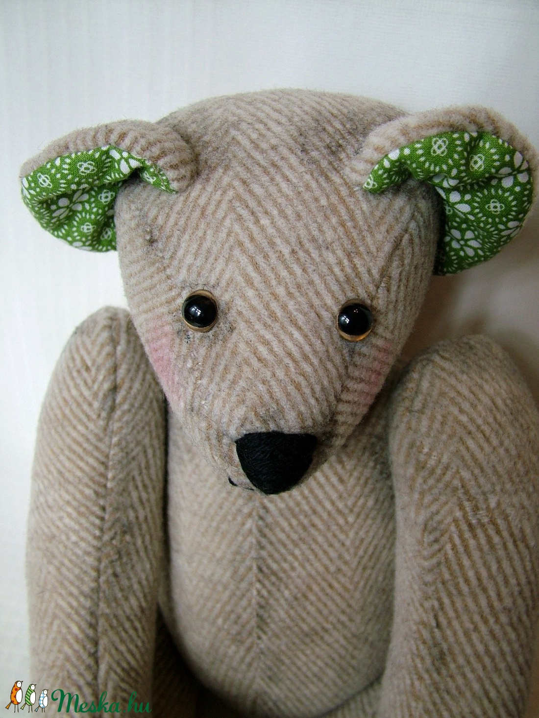 Mesi a mackólány, teddybear - játék & sport - plüssállat & játékfigura - maci - Meska.hu