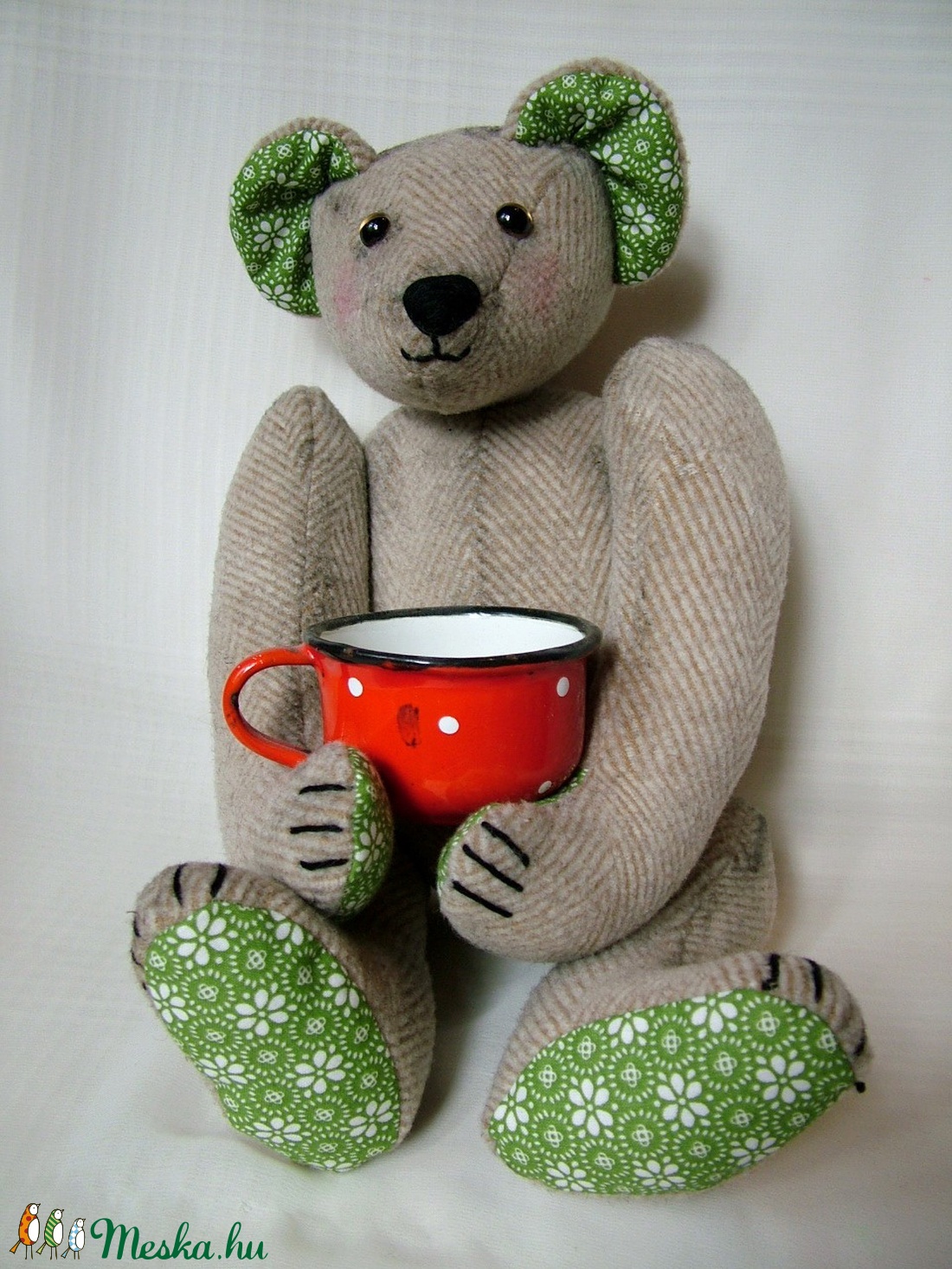 Mesi a mackólány, teddybear - játék & sport - plüssállat & játékfigura - maci - Meska.hu
