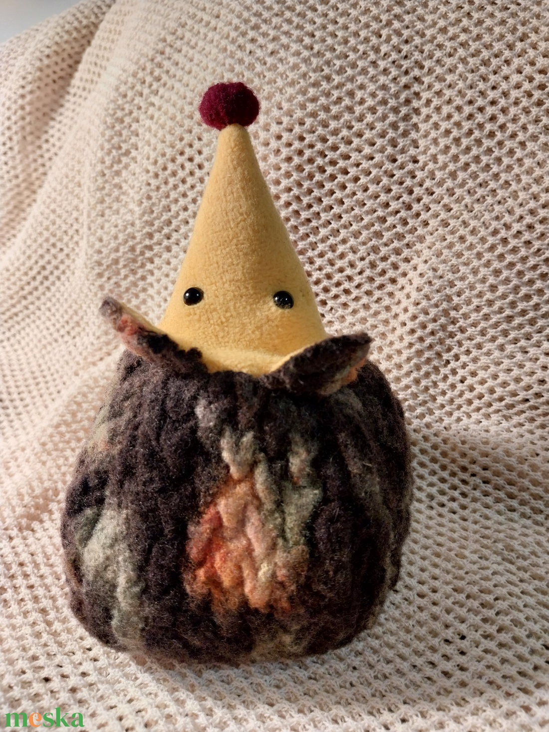 Sárga meggymagos babzsák süni (Beanbag hedgehog) - játék & sport - plüssállat & játékfigura - süni - Meska.hu