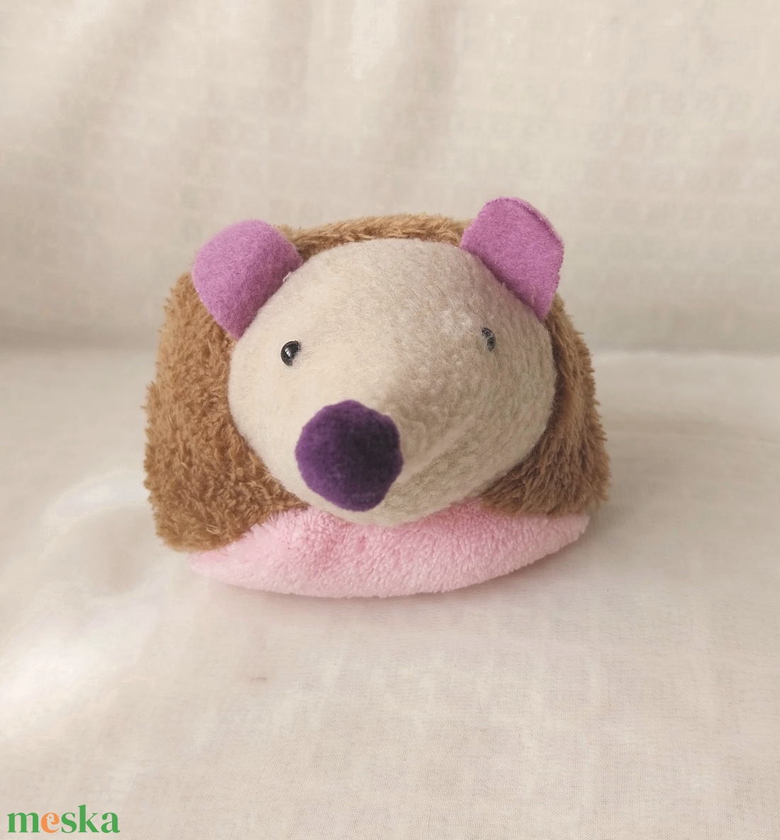 Rózsaszín hasú meggymagos babzsák süni (Beanbag hedgehog) - játék & sport - plüssállat & játékfigura - süni - Meska.hu Rózsaszín hasú meggymagos babzsák süni (Beanbag hedgehog) - játék & sport - plüssállat & játékfigura - süni - Meska.hu