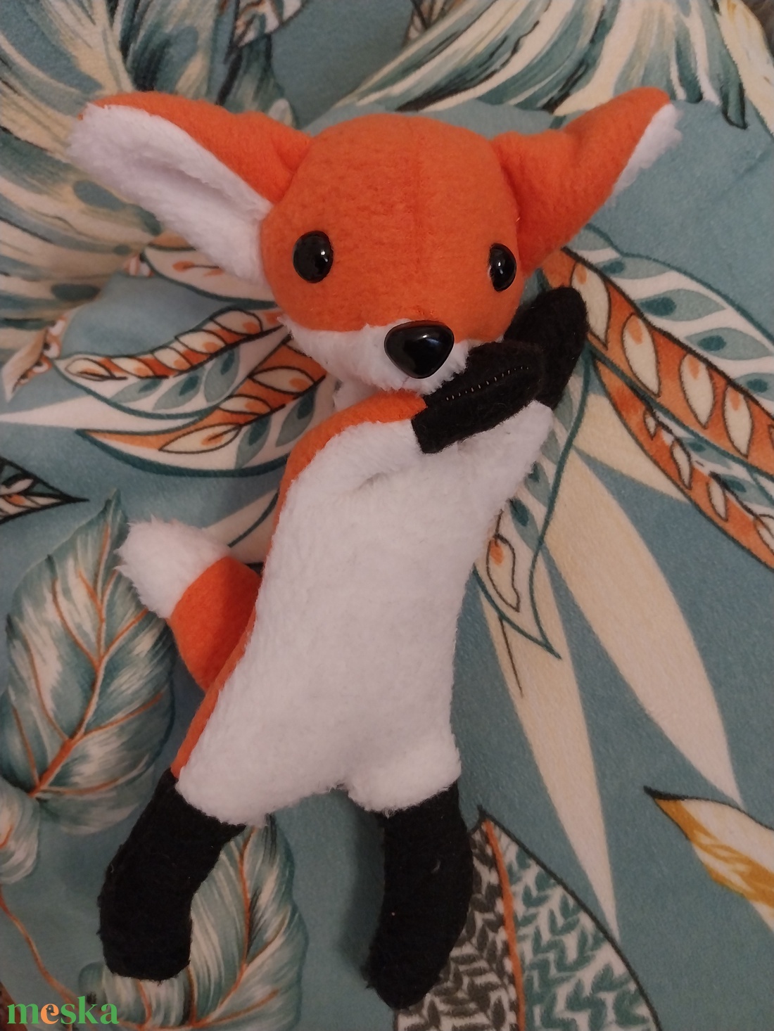 Rókakölyök 1.- cute fox cub - játék & sport - plüssállat & játékfigura - róka - Meska.hu