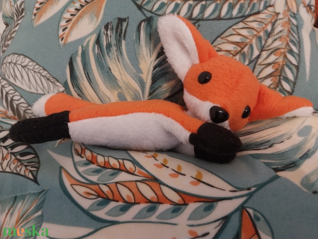 Rókakölyök 1.- cute fox cub - játék & sport - plüssállat & játékfigura - róka - Meska.hu