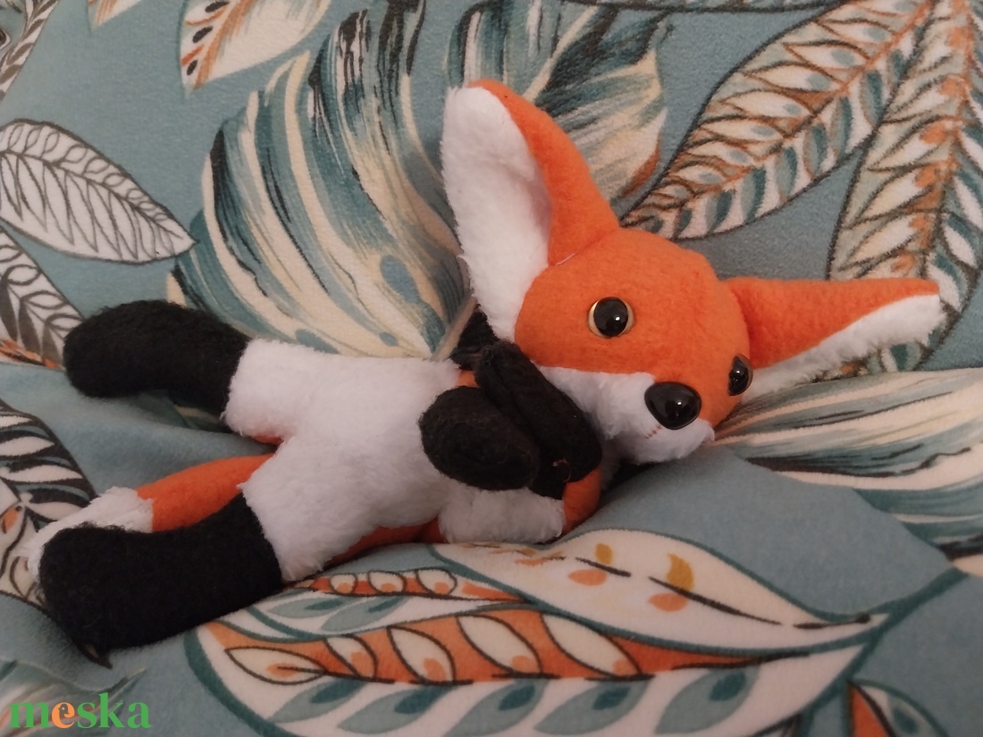 Rókakölyök 2.- cute fox cub - játék & sport - plüssállat & játékfigura - róka - Meska.hu