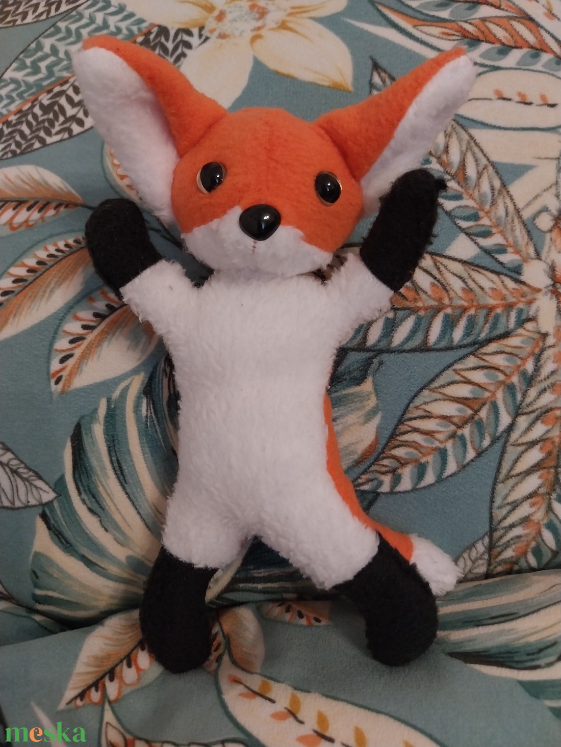 Rókakölyök 2.- cute fox cub - játék & sport - plüssállat & játékfigura - róka - Meska.hu