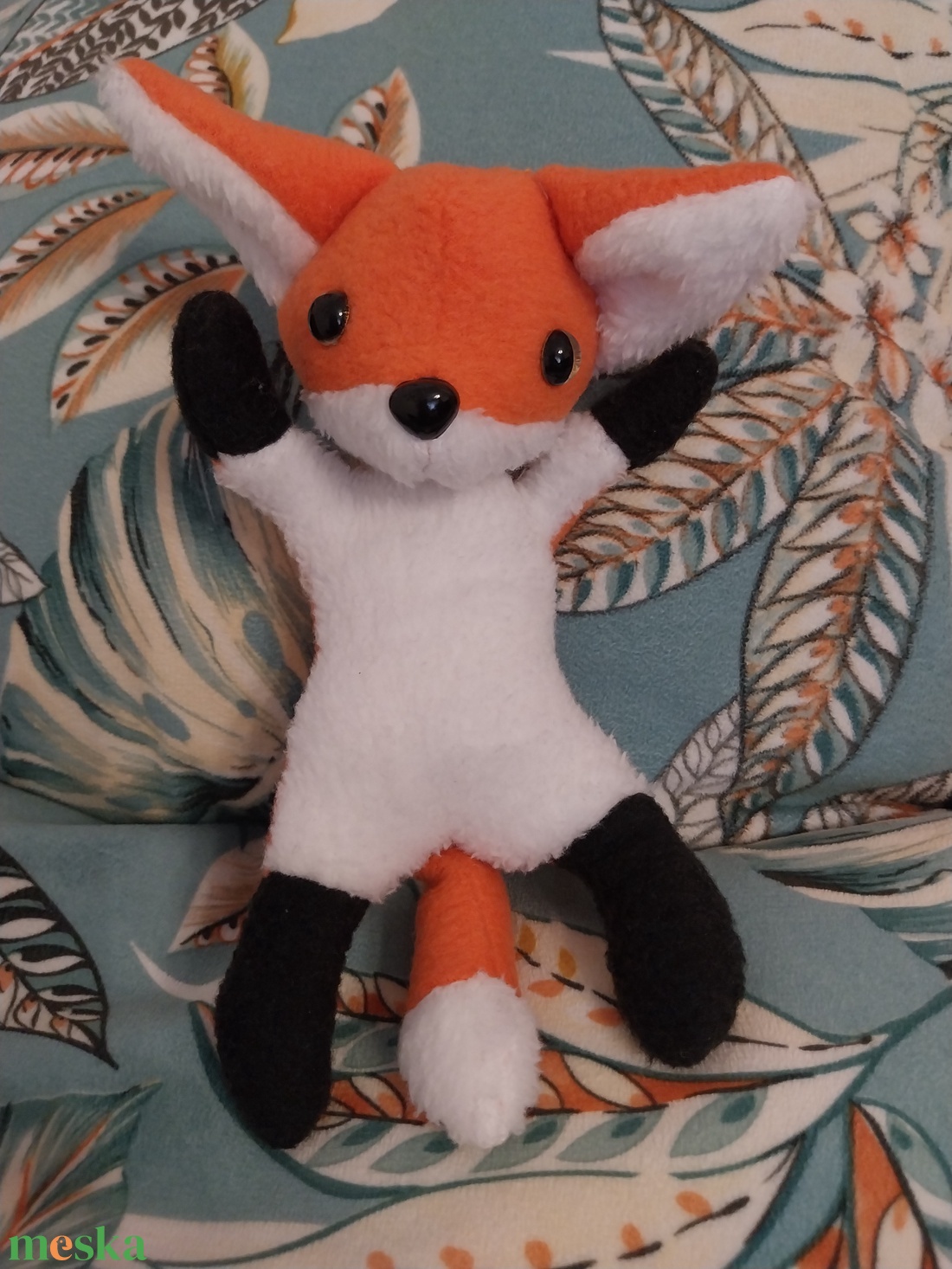 Rókakölyök 3.- cute fox cub - játék & sport - plüssállat & játékfigura - róka - Meska.hu