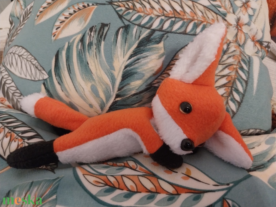 Rókakölyök 3.- cute fox cub - játék & sport - plüssállat & játékfigura - róka - Meska.hu