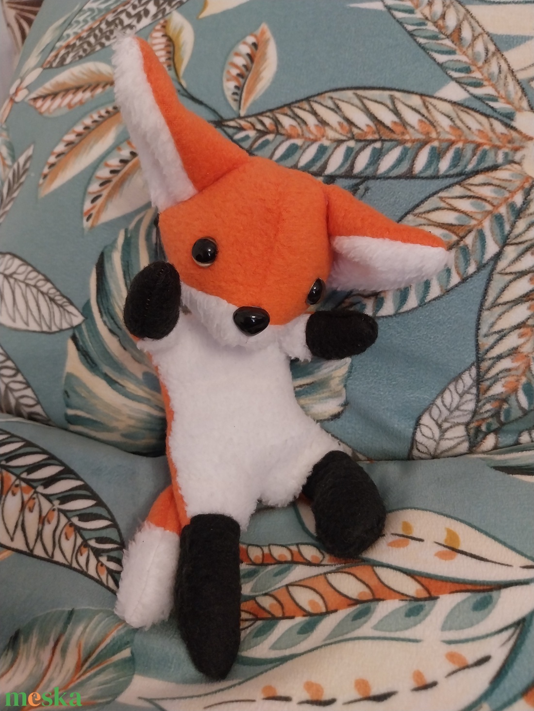 Rókakölyök 3.- cute fox cub - játék & sport - plüssállat & játékfigura - róka - Meska.hu