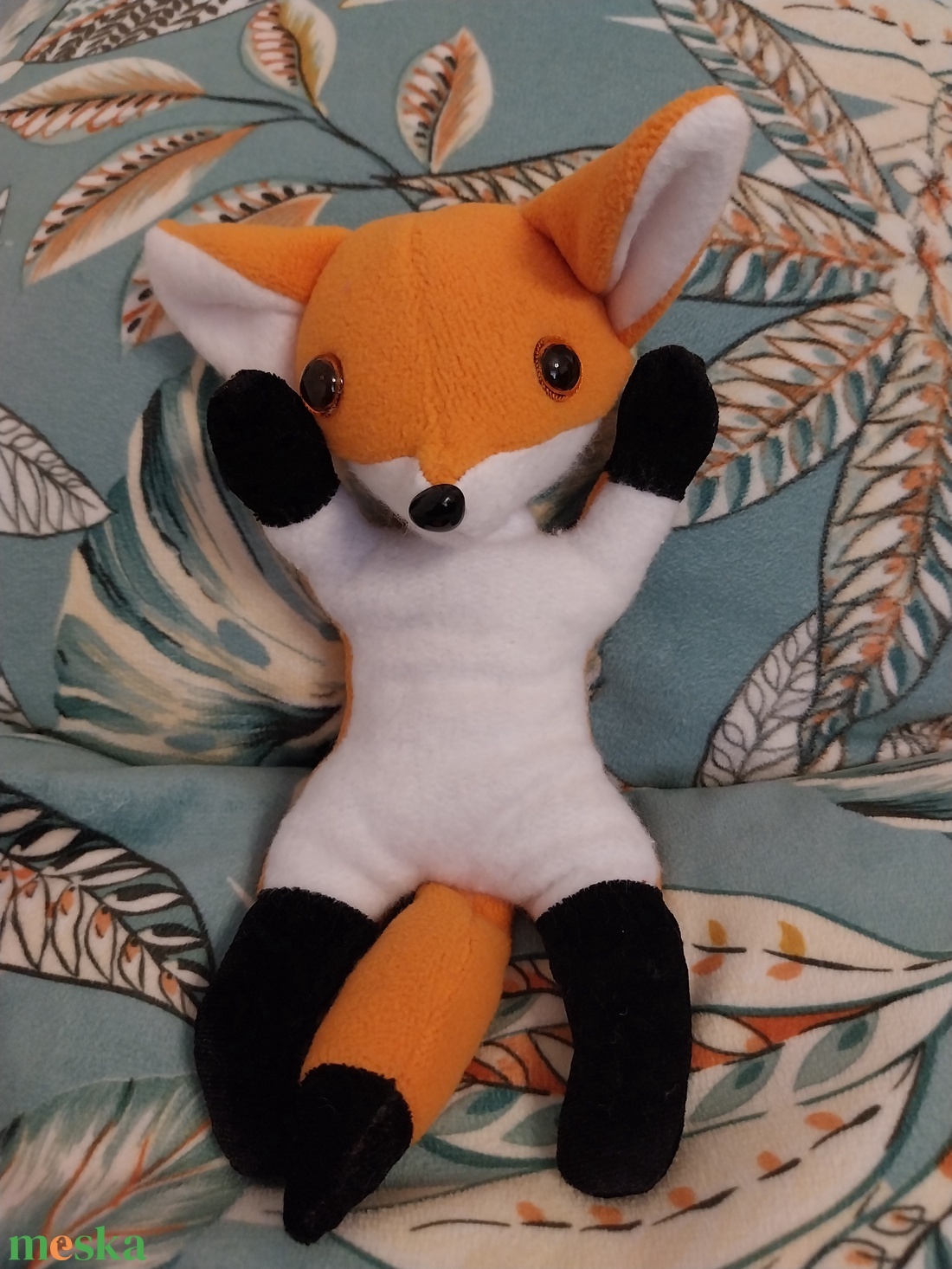 Rókakölyök 5.- cute fox cub - játék & sport - plüssállat & játékfigura - róka - Meska.hu