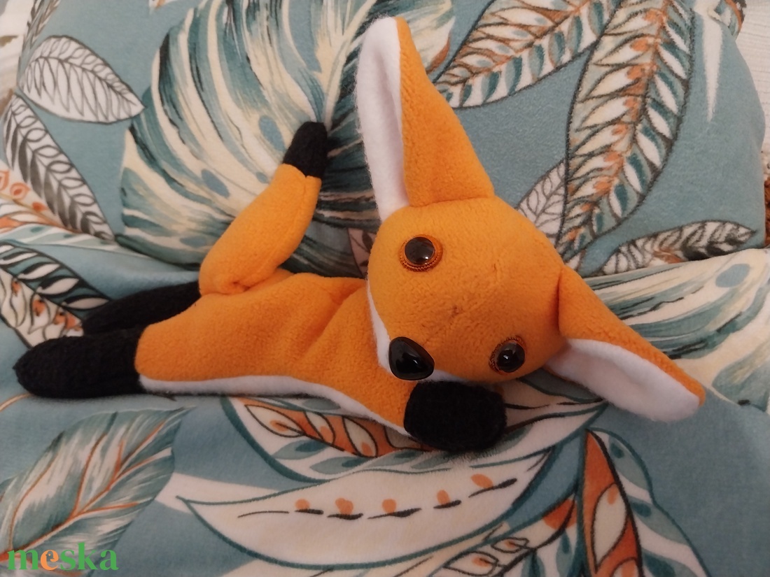 Rókakölyök 6.- cute fox cub - játék & sport - plüssállat & játékfigura - róka - Meska.hu