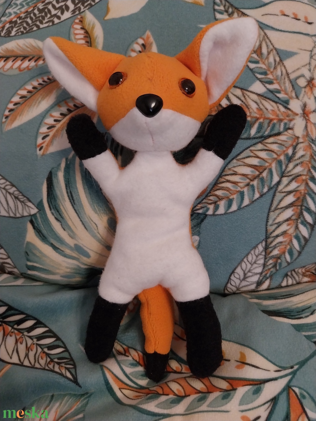 Rókakölyök 6.- cute fox cub - játék & sport - plüssállat & játékfigura - róka - Meska.hu