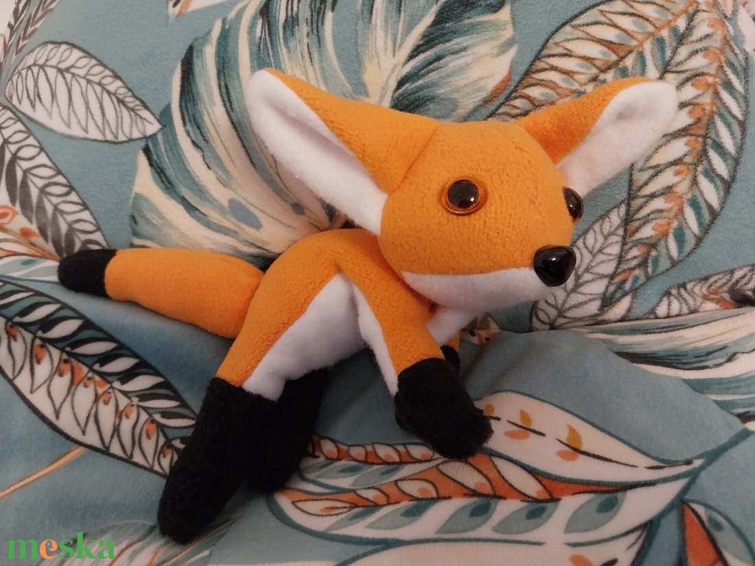 Rókakölyök 6.- cute fox cub - játék & sport - plüssállat & játékfigura - róka - Meska.hu