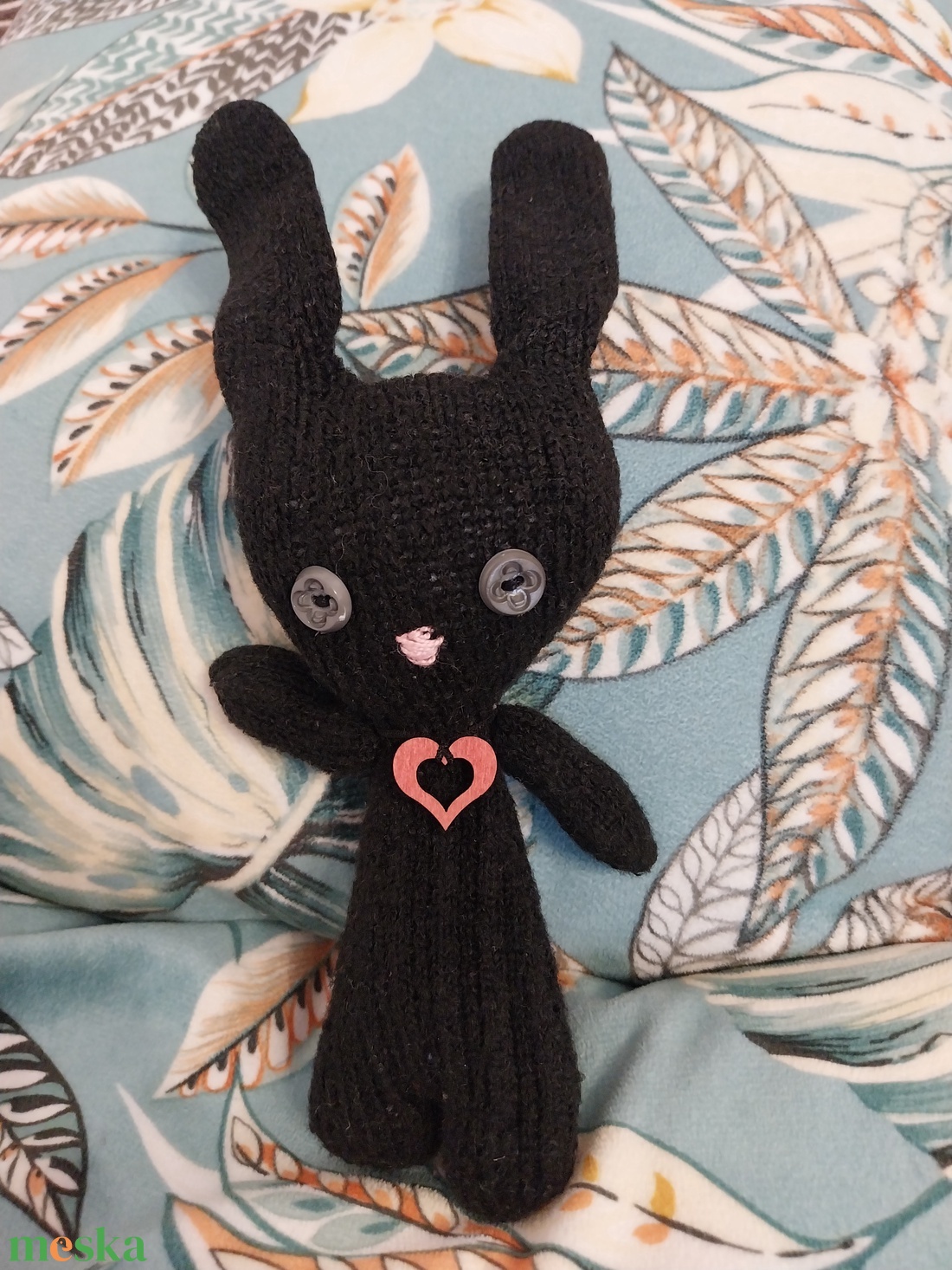 Lenke - újrahasznos vagány nyuszi - 100% recycled (X) - játék & sport - plüssállat & játékfigura - nyuszi - Meska.hu