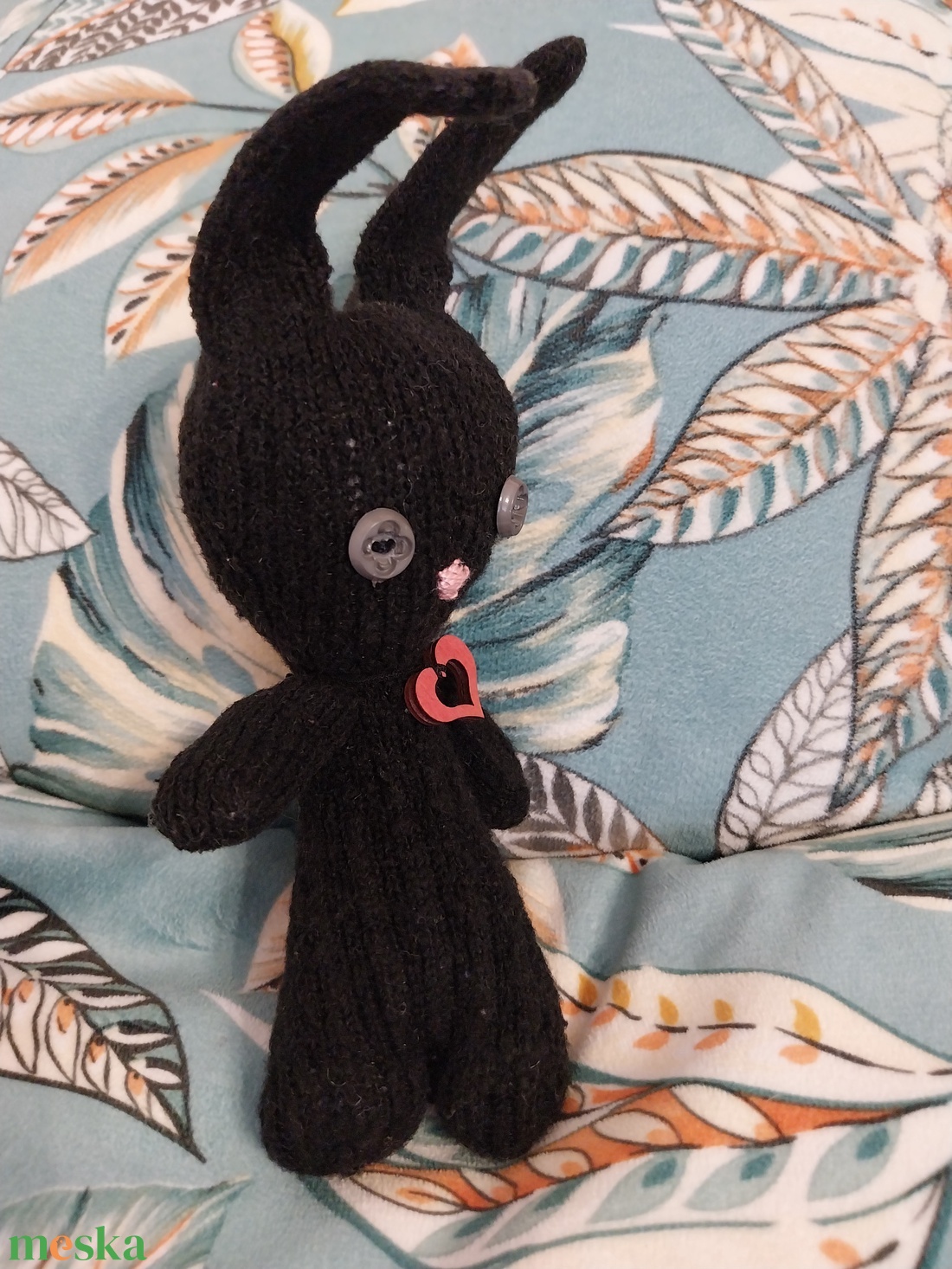 Lenke - újrahasznos vagány nyuszi - 100% recycled (X) - játék & sport - plüssállat & játékfigura - nyuszi - Meska.hu