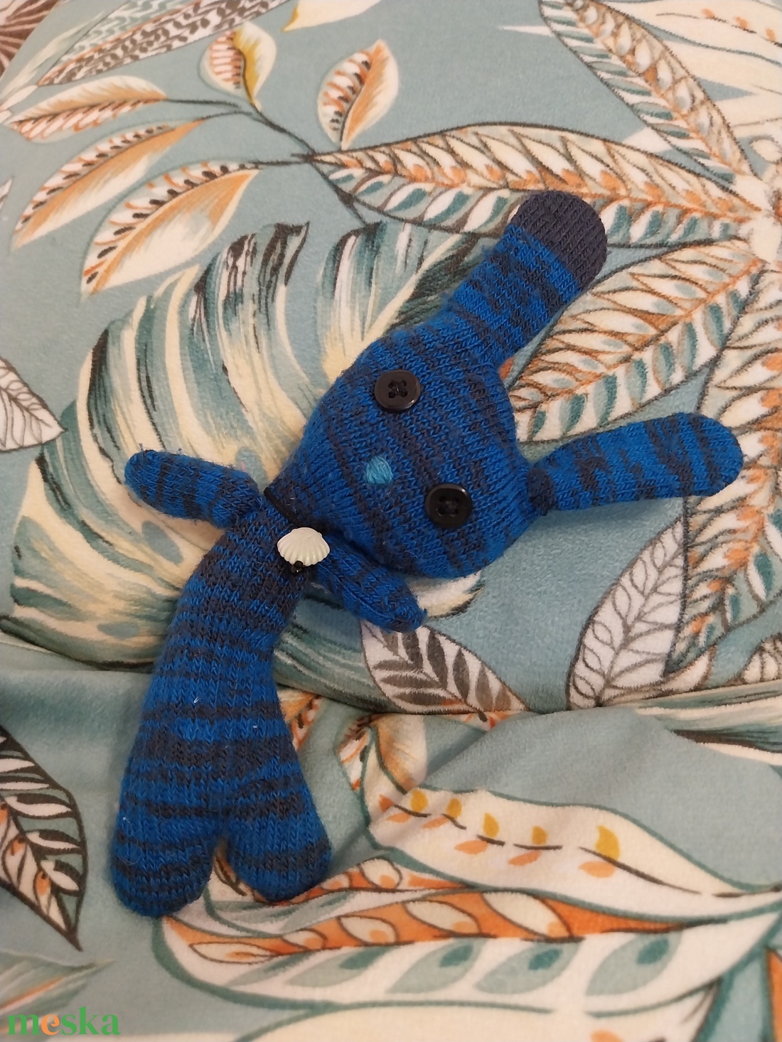 Ropi - újrahasznos vagány nyuszi - 100% recycled (X) - játék & sport - plüssállat & játékfigura - nyuszi - Meska.hu