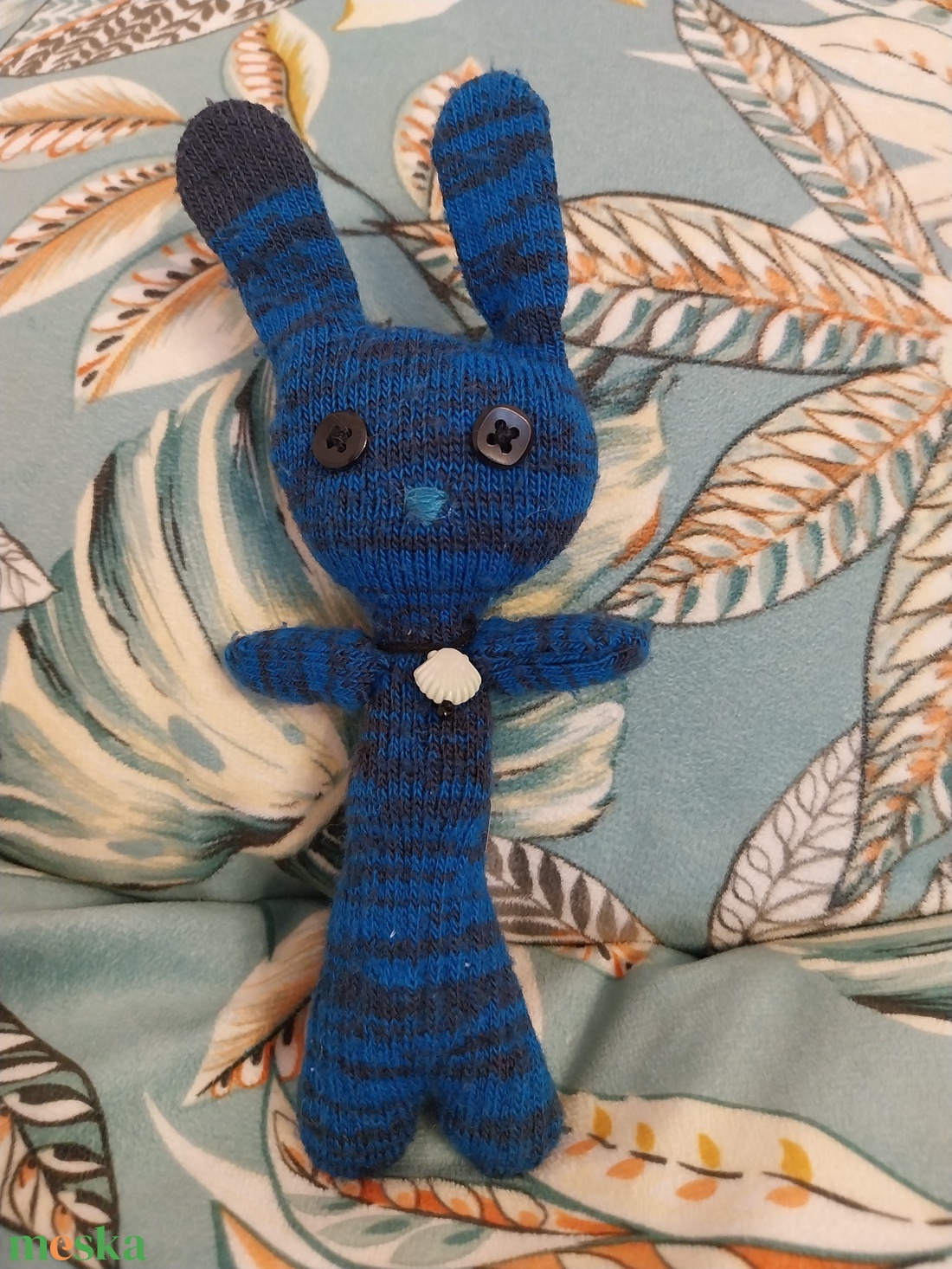 Ropi - újrahasznos vagány nyuszi - 100% recycled (X) - játék & sport - plüssállat & játékfigura - nyuszi - Meska.hu