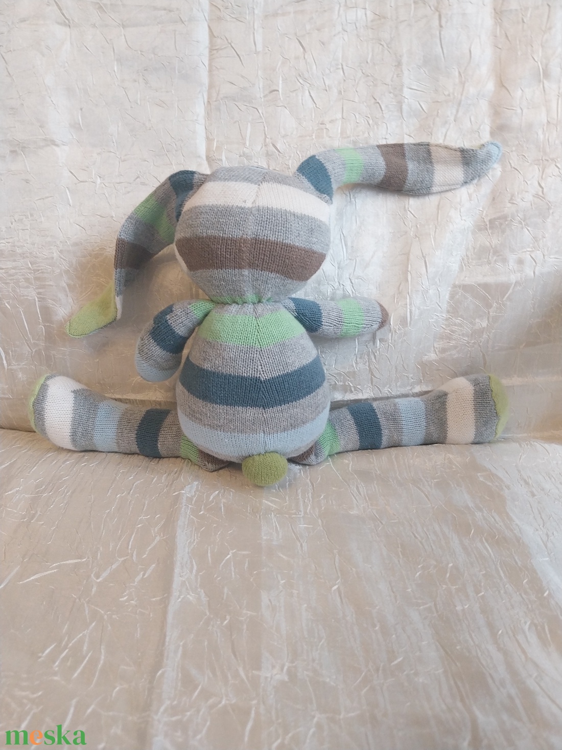 Gabi a puha nyuszi - Kiwi the softie bunny - játék & sport - plüssállat & játékfigura - nyuszi - Meska.hu