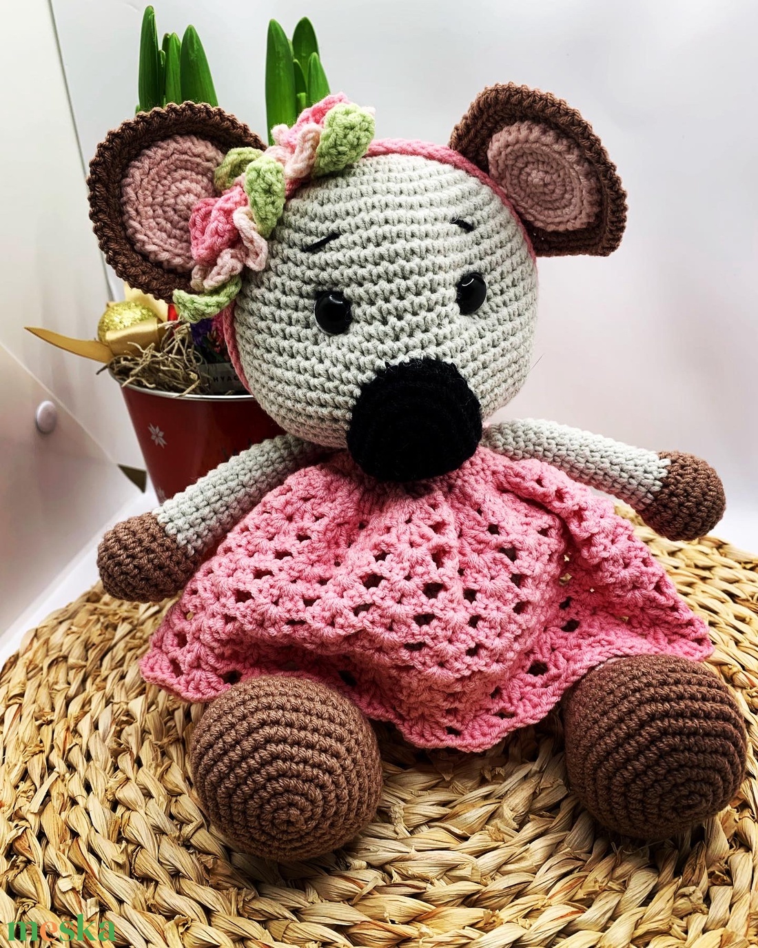 Horgolt koala - játék & sport - plüssállat & játékfigura - maci - Meska.hu Horgolt koala - játék & sport - plüssállat & játékfigura - maci - Meska.hu