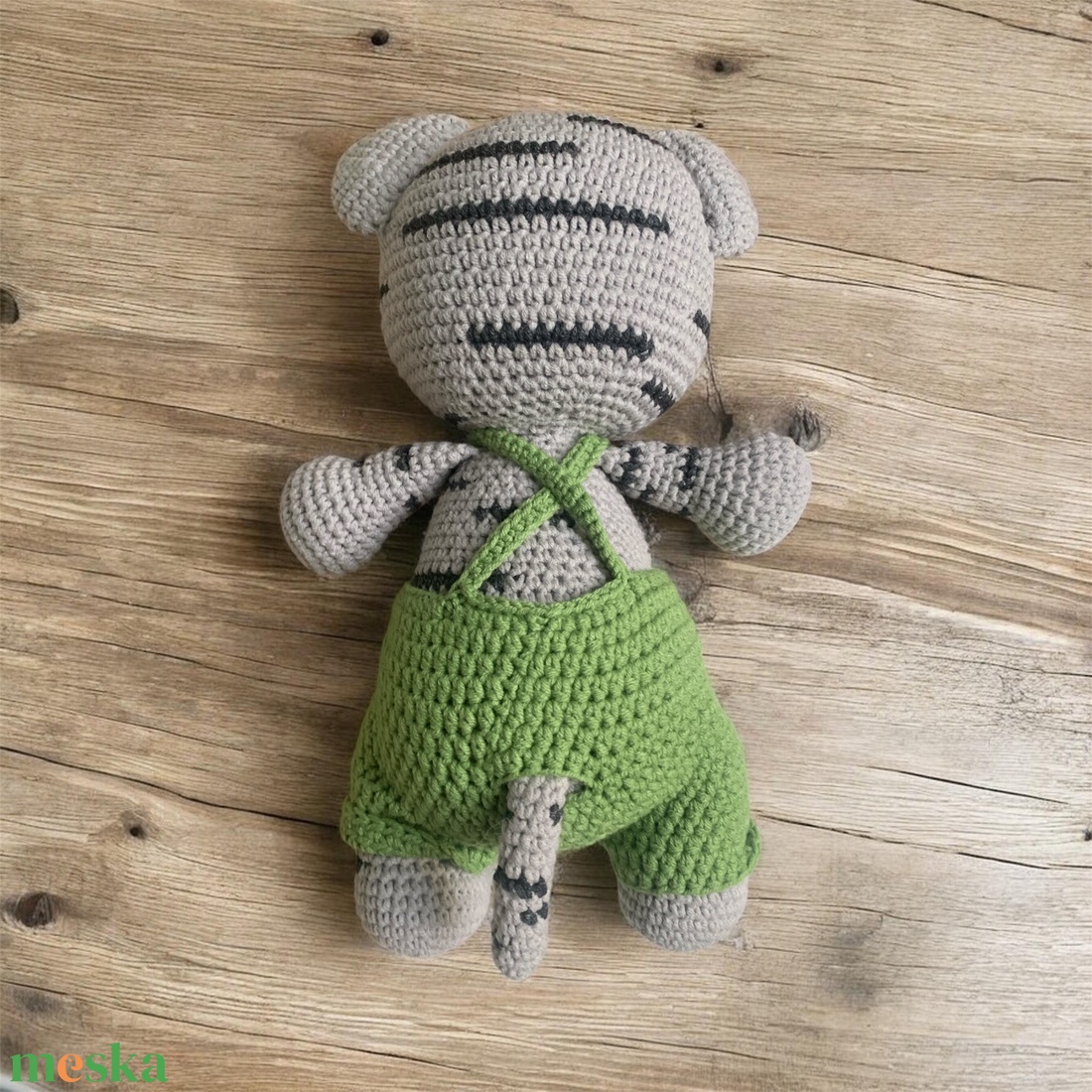 Horgolt cica szett - baba - mama - babalátogató ajándékcsomag - Meska.hu