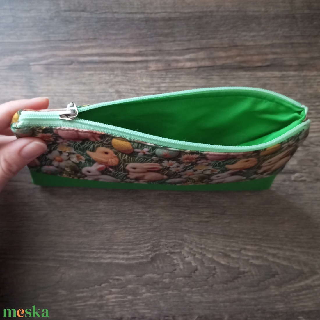 Nyuszis húsvéti pénztárca, neszeszer - táska & tok - neszesszer - Meska.hu