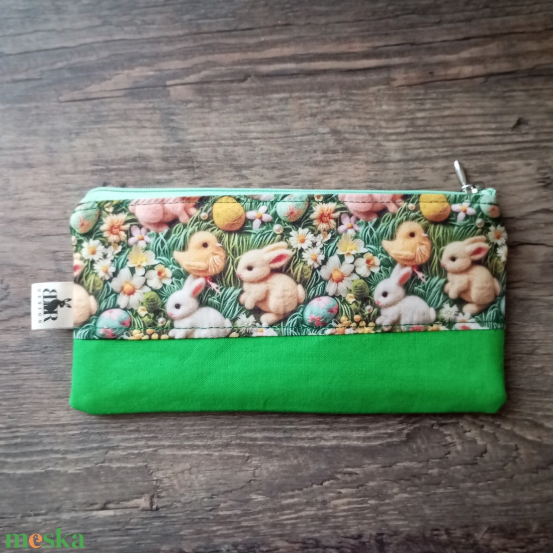Nyuszis húsvéti pénztárca, neszeszer - táska & tok - neszesszer - Meska.hu