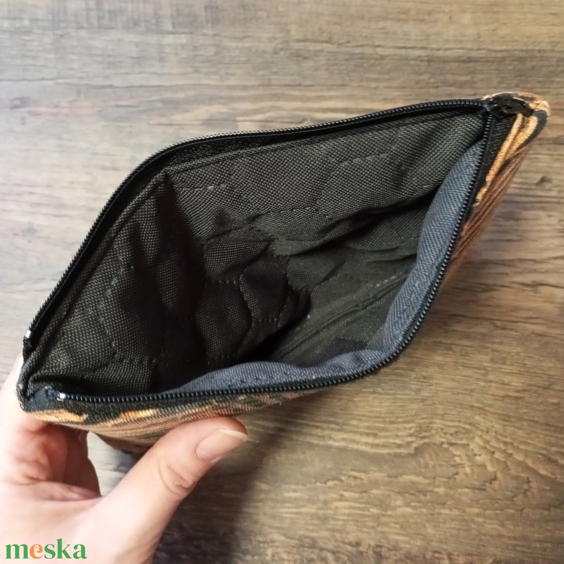 Arany pálmás neszeszer - táska & tok - neszesszer - Meska.hu