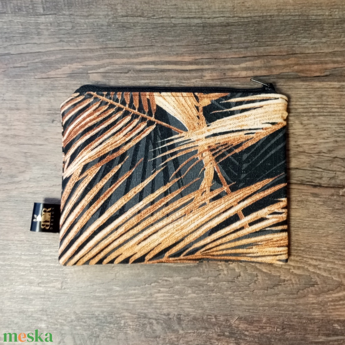 Arany pálmás neszeszer - táska & tok - neszesszer - Meska.hu