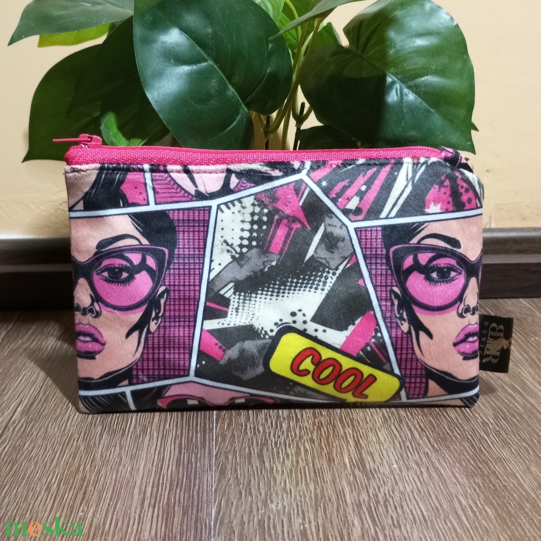 Képregény / pop art mintás neszeszer - táska & tok - neszesszer - Meska.hu