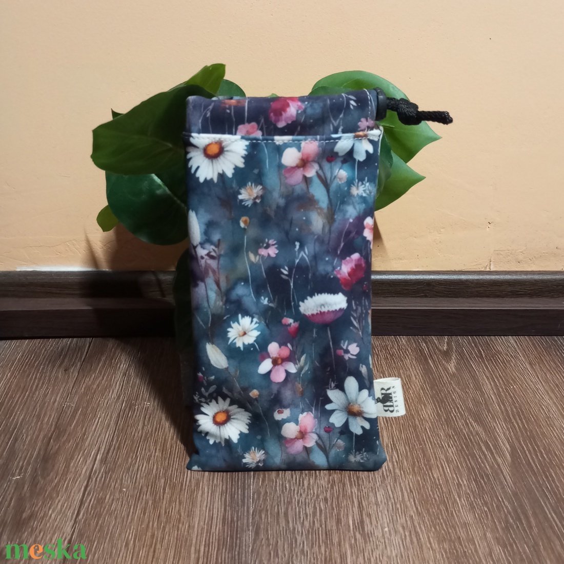 Virágmintás softshell telefontok - táska & tok - pénztárca & más tok - telefontok - Meska.hu