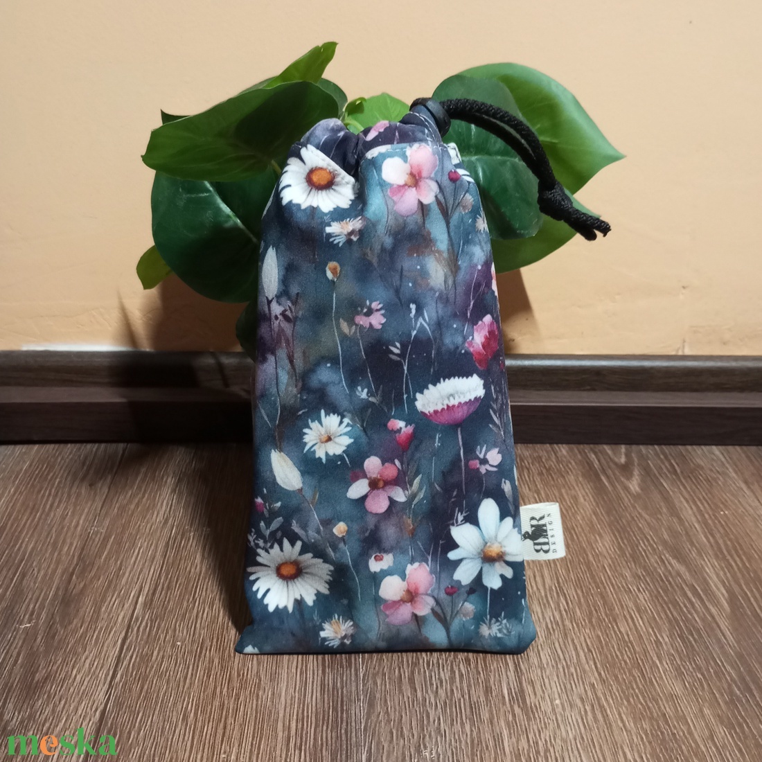 Virágmintás softshell telefontok - táska & tok - pénztárca & más tok - telefontok - Meska.hu