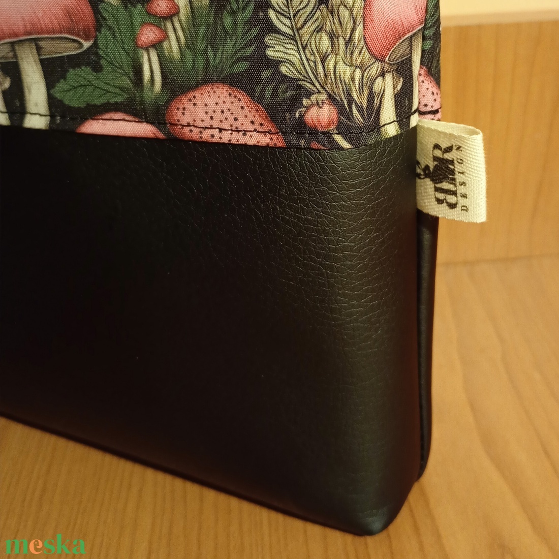 Rózsaszín gombamintás könyvtok - könyv & zene - könyvtok - Meska.hu