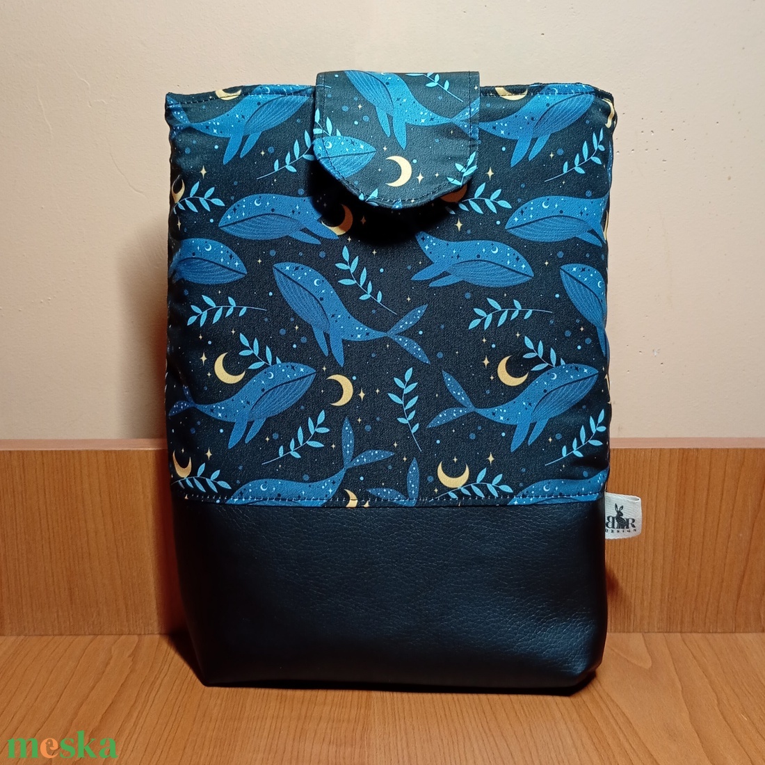 Bálnamintás könyvtok - könyv & zene - könyvtok - Meska.hu