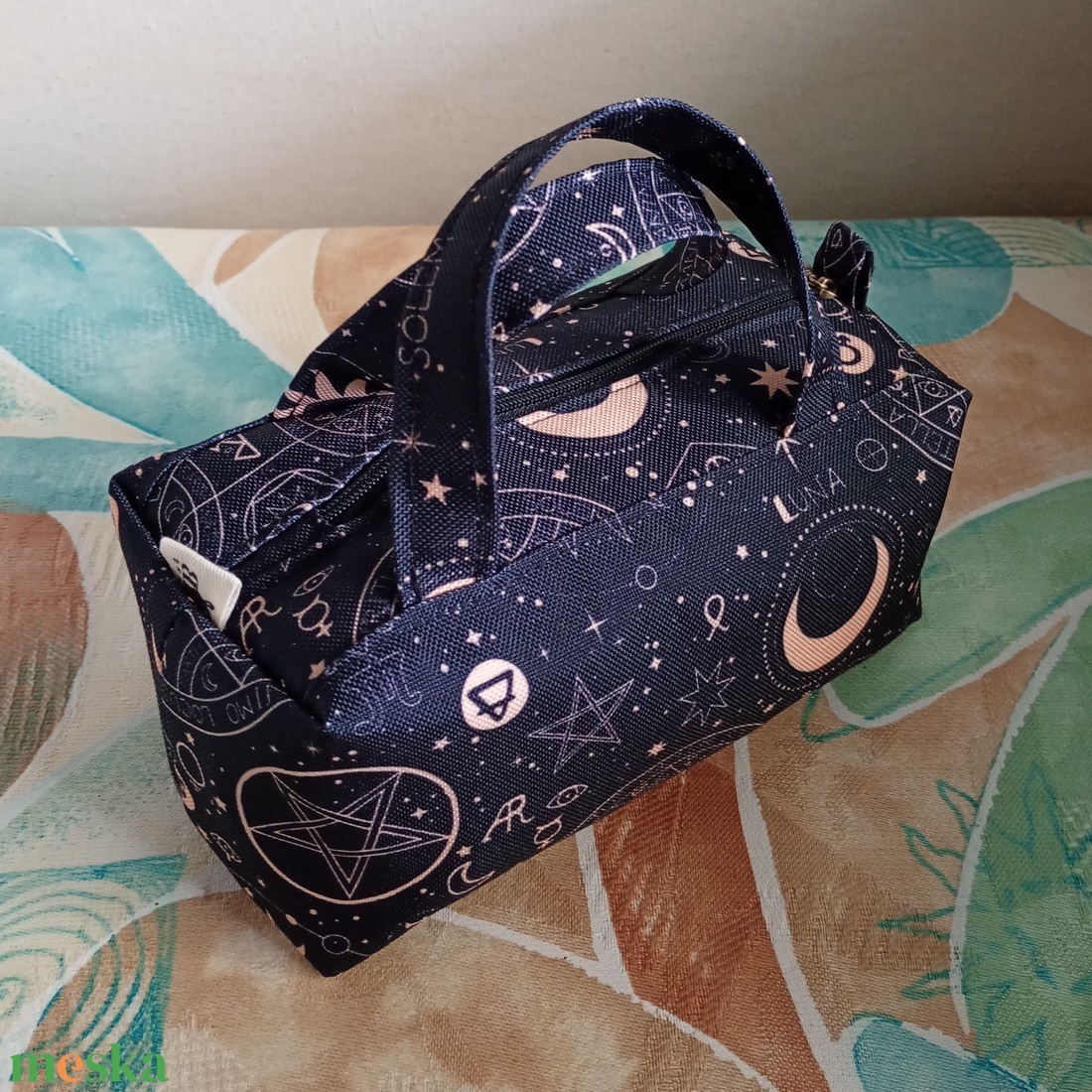 Asztrológia mintás füles neszeszer - táska & tok - neszesszer - Meska.hu