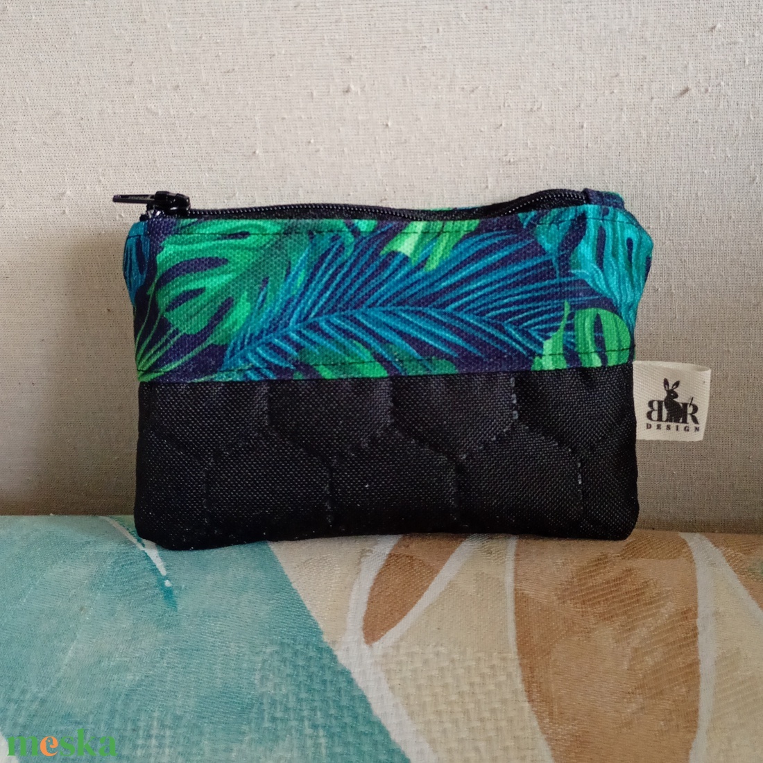 Levélmintás neszeszer szett - táska & tok - neszesszer - Meska.hu