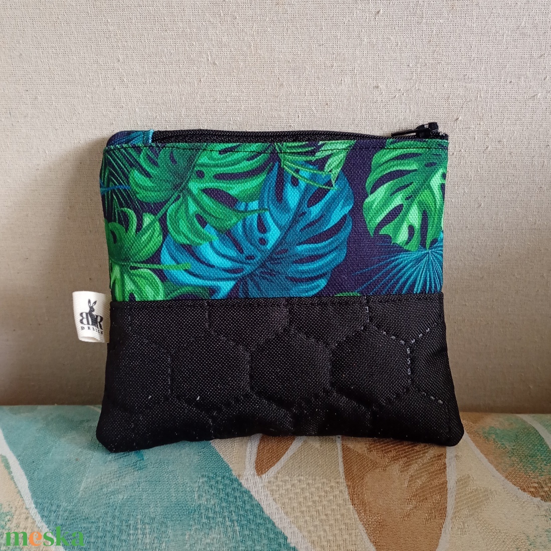 Levélmintás neszeszer szett - táska & tok - neszesszer - Meska.hu