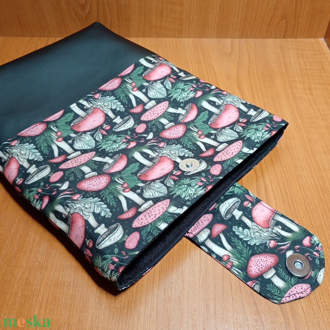 Rózsaszín gombamintás könyvtok - könyv & zene - könyvtok - Meska.hu