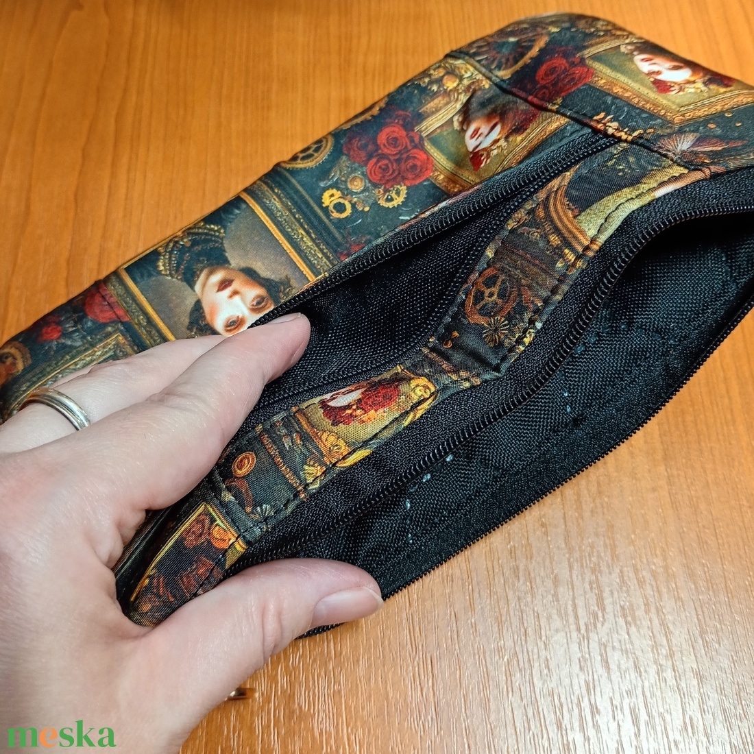 Két rekeszes steampunk stílusú neszeszer - táska & tok - neszesszer - Meska.hu