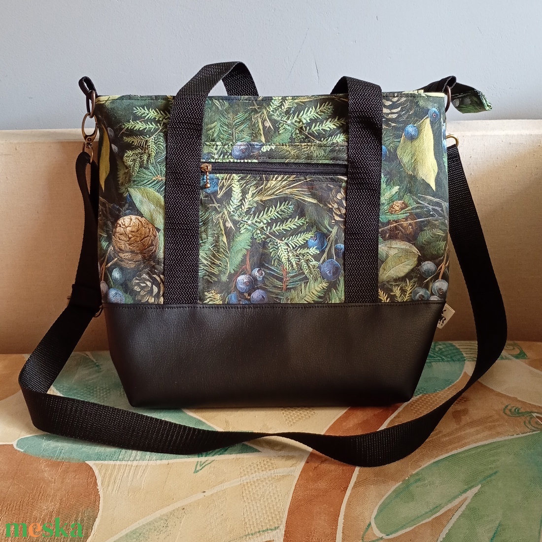 Erdő kincsei válltáska - táska & tok - kézitáska & válltáska - válltáska - Meska.hu