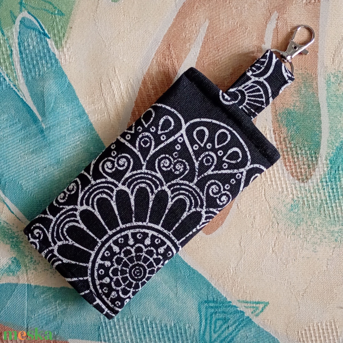 Mandala mintás zsebkendőtartó - táska & tok - pénztárca & más tok - zsebkendőtartó tok - Meska.hu