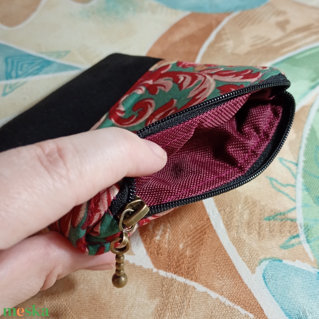 Pici barokk mintás neszeszer - táska & tok - neszesszer - Meska.hu