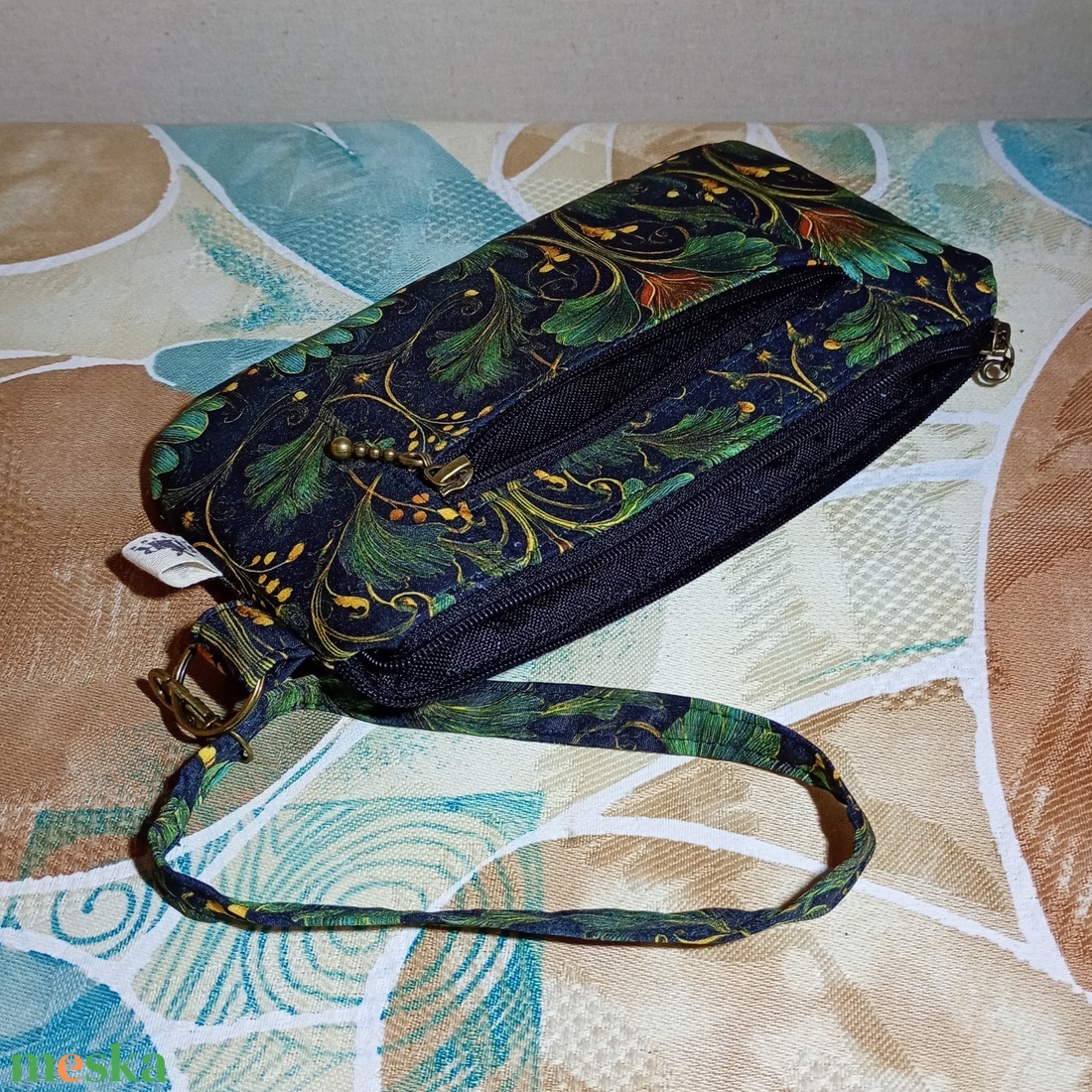 Két rekeszes barokk virágos neszeszer - táska & tok - neszesszer - Meska.hu