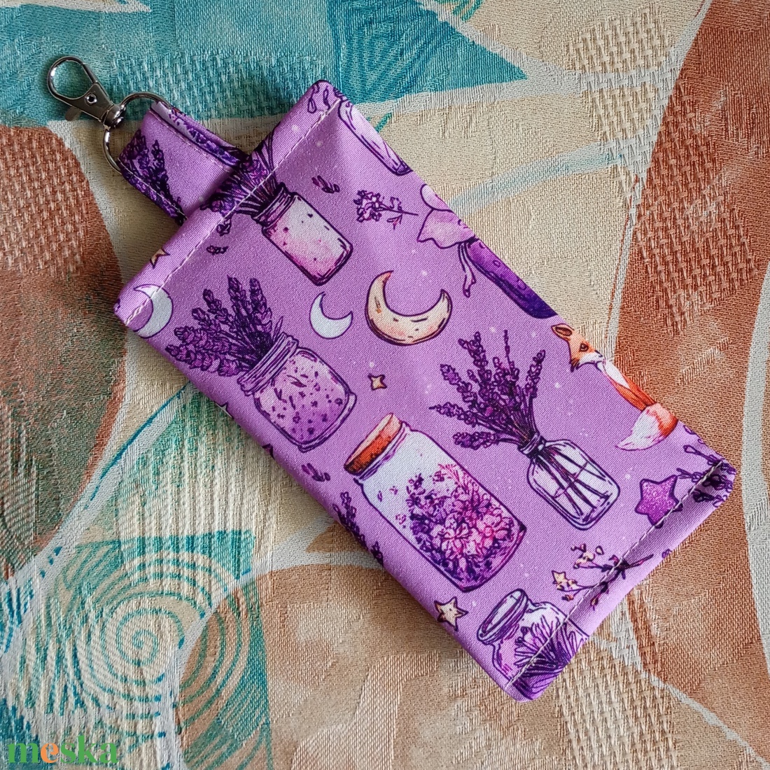 Levendulamintás zsebkendőtartó - táska & tok - pénztárca & más tok - zsebkendőtartó tok - Meska.hu
